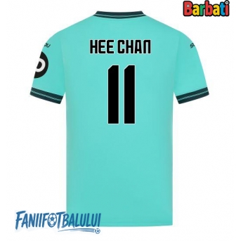 Wolves Hee-chan Hwang #11 Tricou Fotbal Replică 2025-26 Barbati Deplasare
